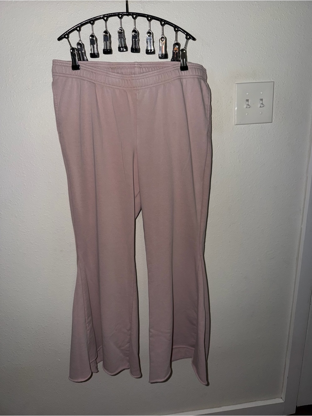 wild fable Light Pink Flared Jogger Pants